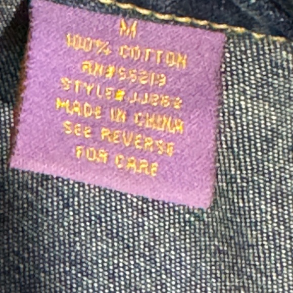 Harry Potter Gryffindor Jean Jacket size Medium - Picture 4 of 6